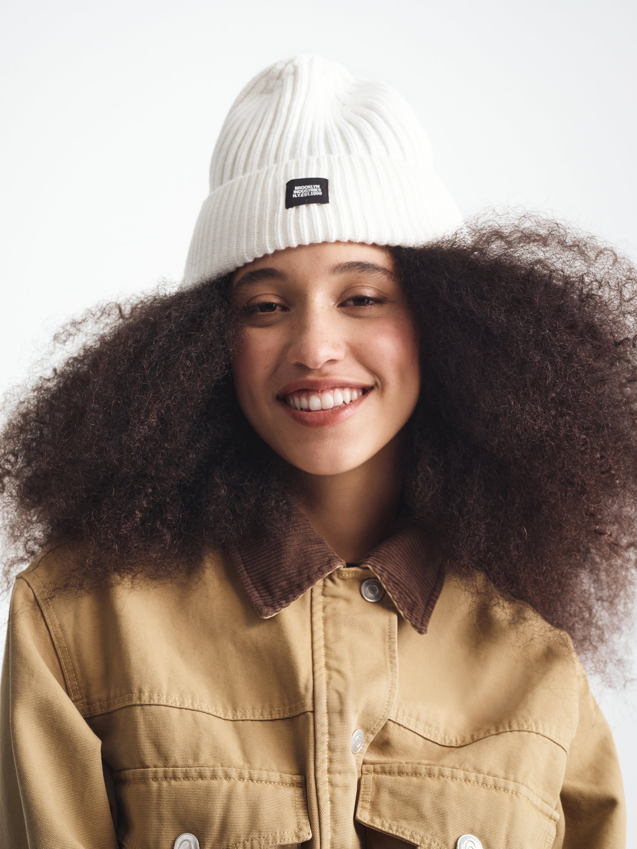 BKI Beanie in Antique White