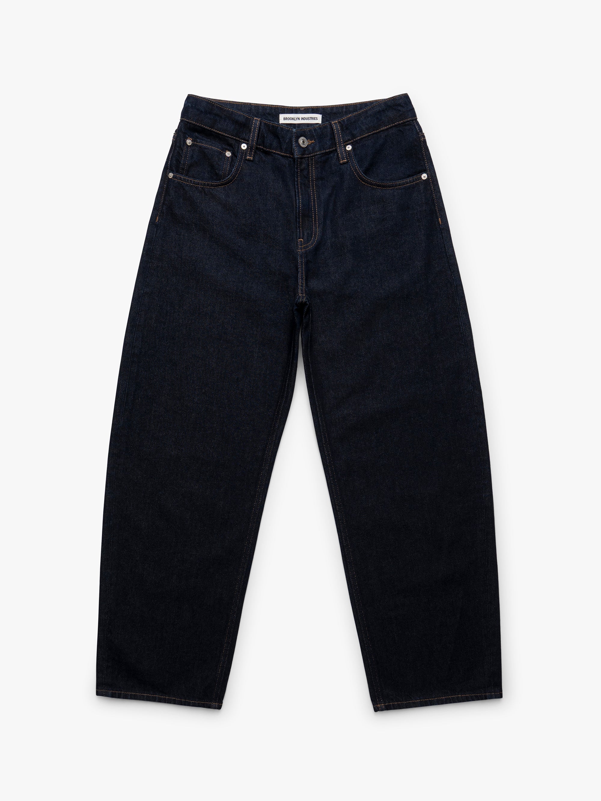 Women's Barrel Jeans in Rinse Denim