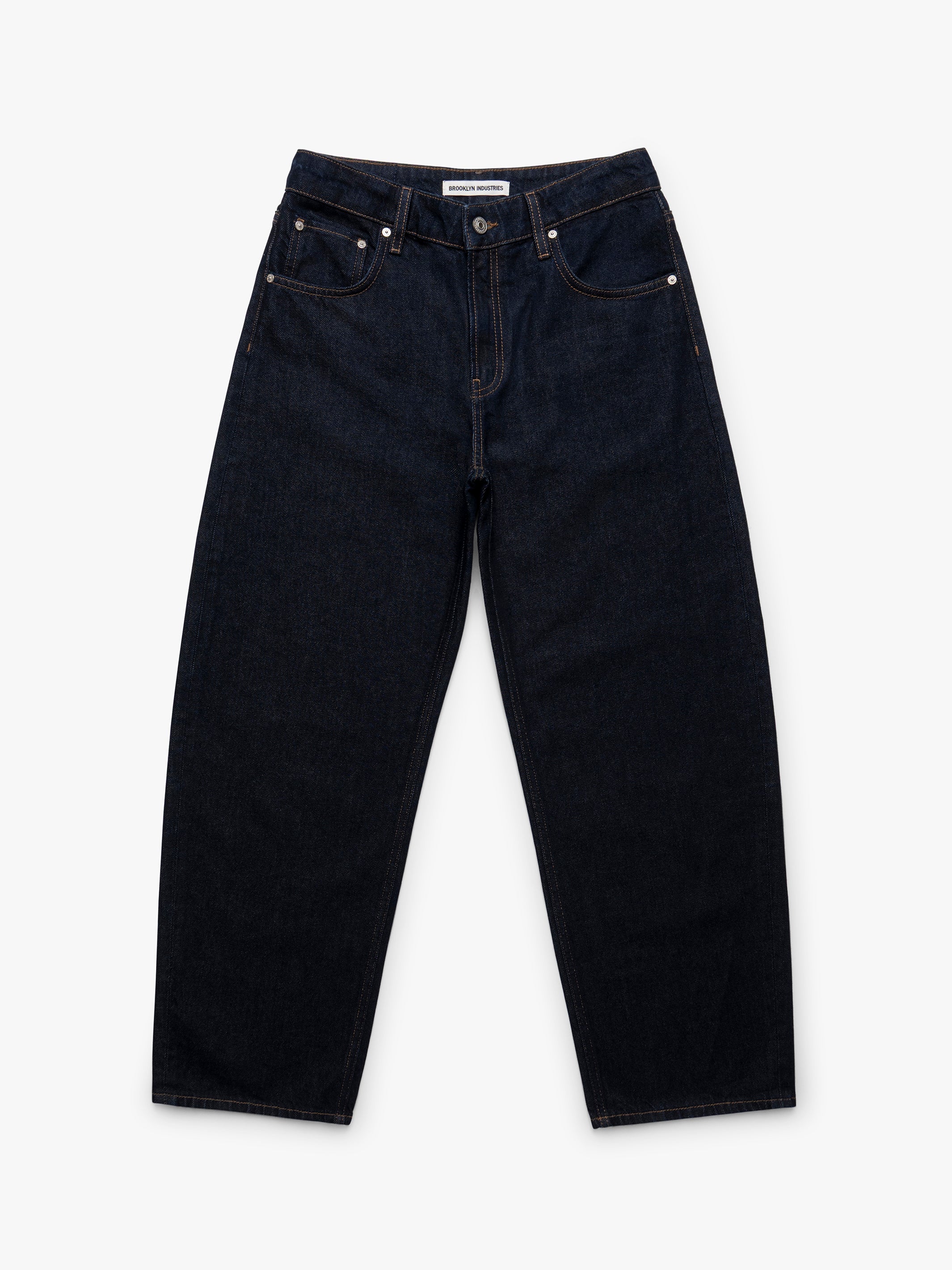Women's Barrel Jeans in Rinse Denim