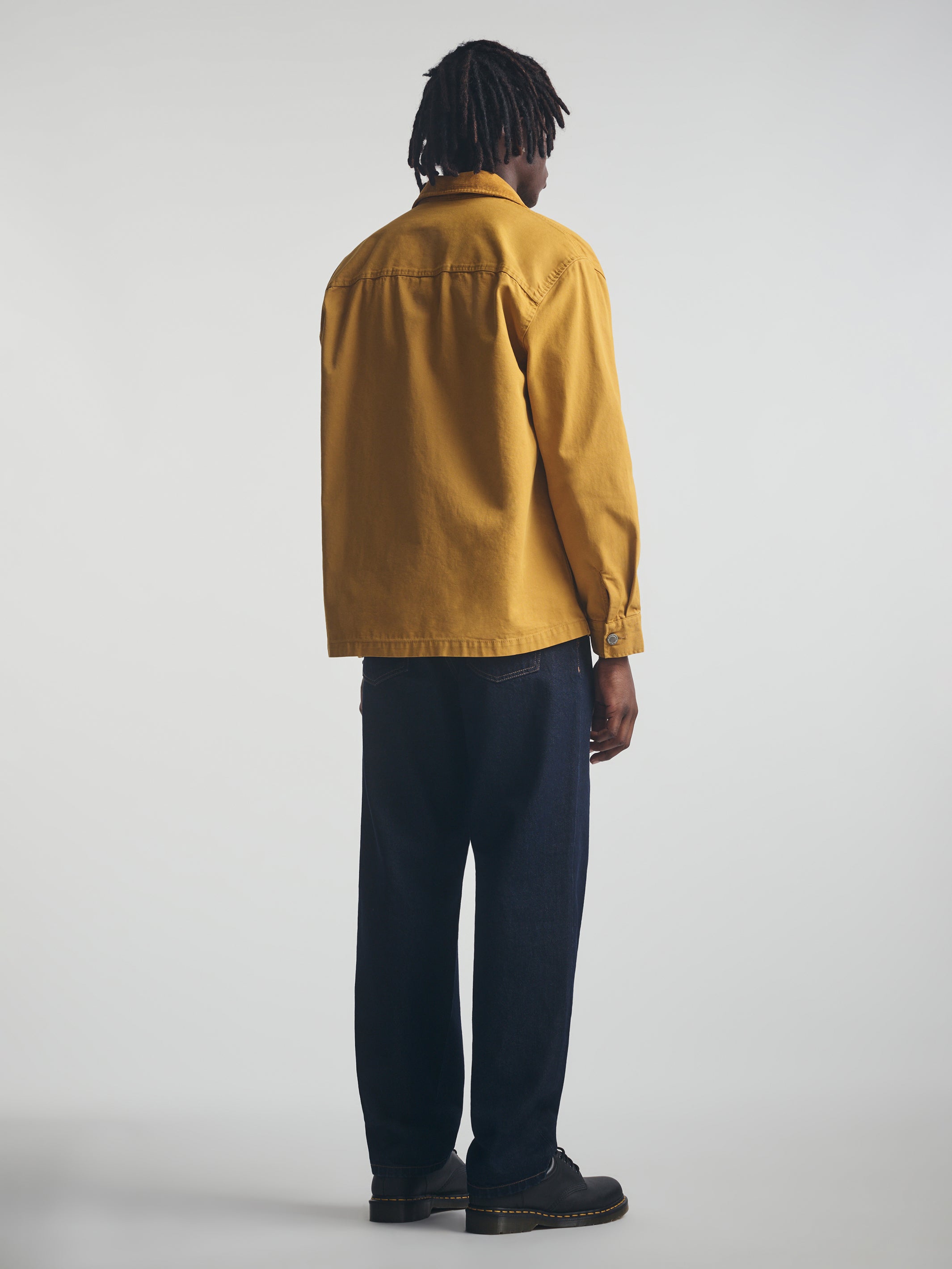 Men's Utility Shacket in Chai - BROOKLYN INDUSTRIES