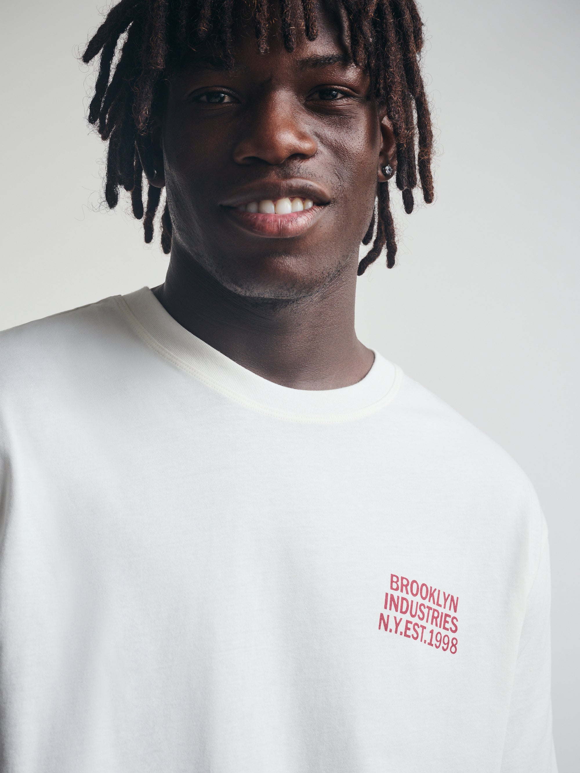 Men's Brooklyn T-Shirt In Antique White