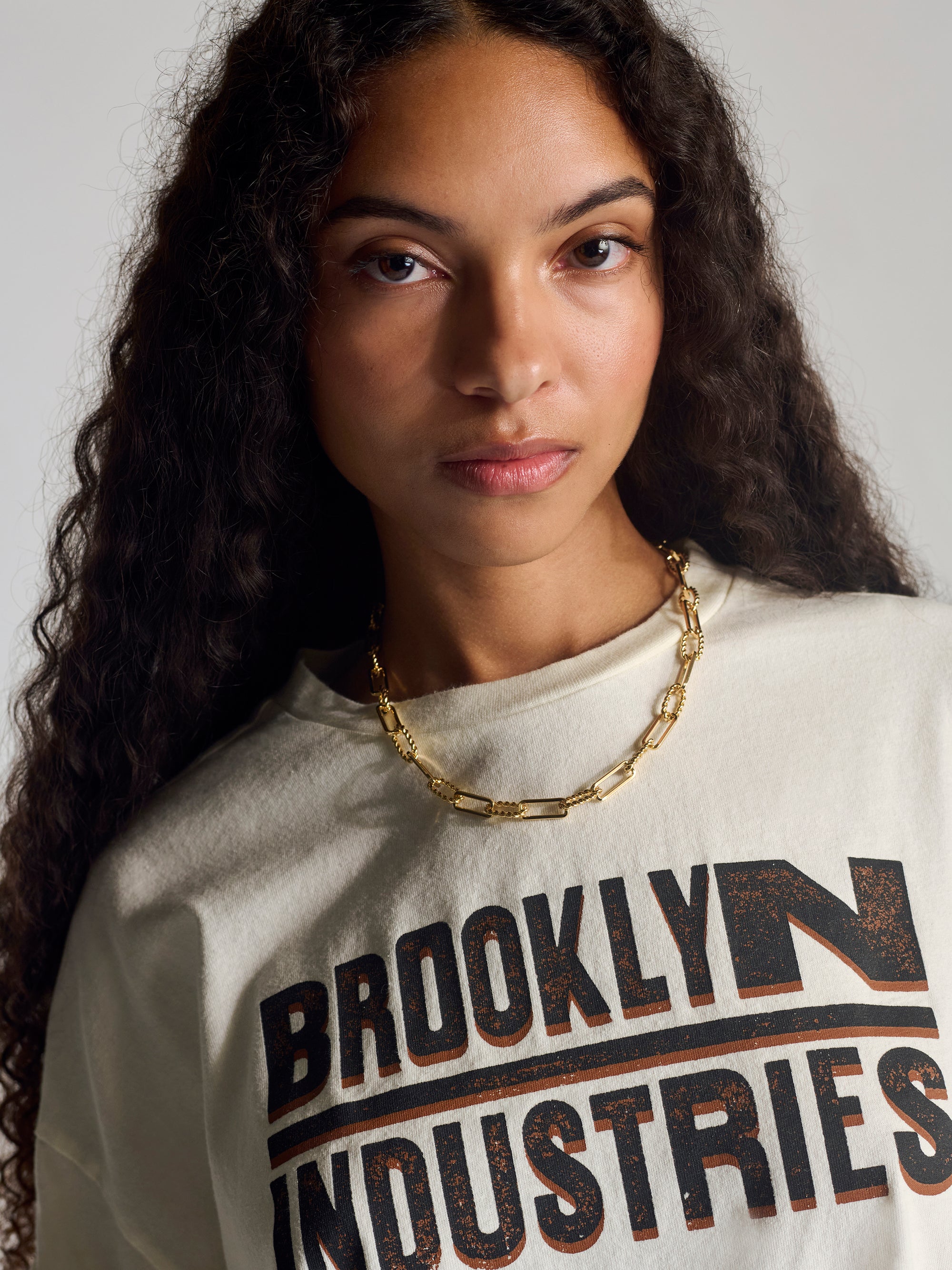 Women's Brooklyn Vintage T-Shirt In Baby's Breath - BROOKLYN INDUSTRIES