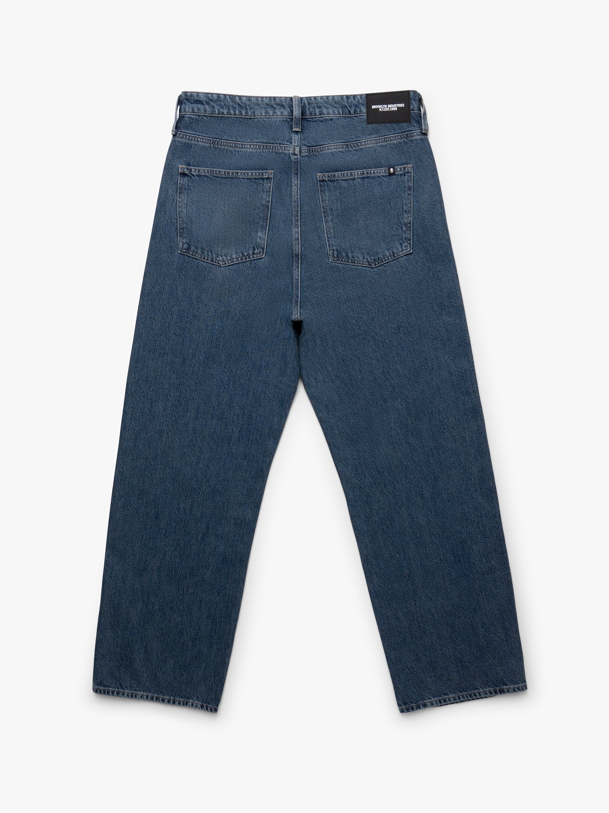 Men's Loose Jeans in Indigo Tinted Street Denim