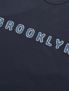 Men's Brooklyn T-Shirt In Total Eclipse - BROOKLYN INDUSTRIES