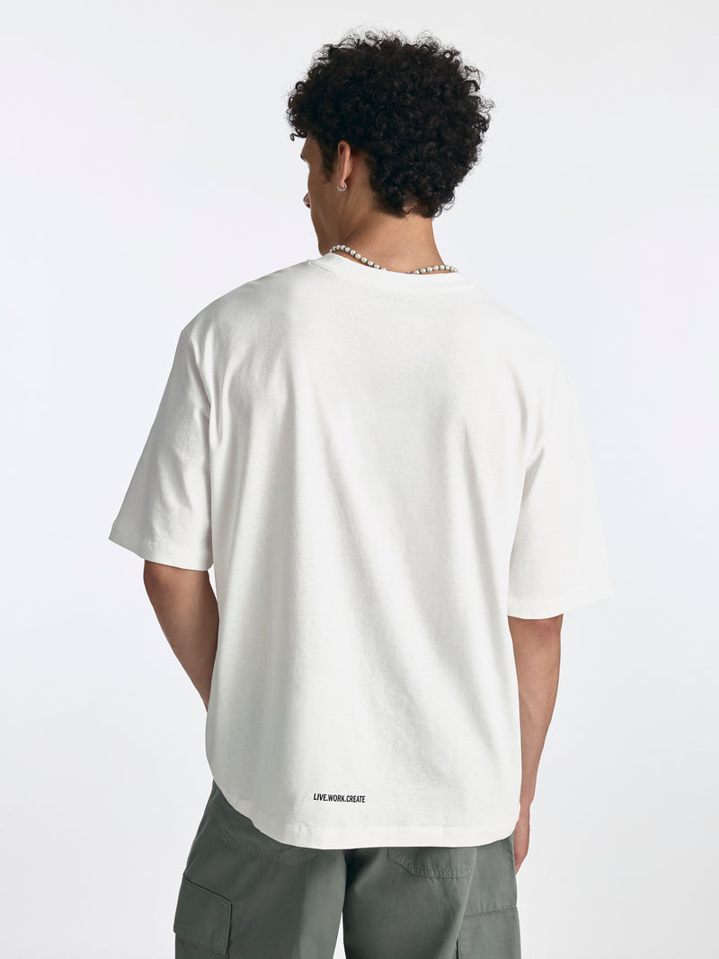 Men's Brooklyn Bridge T-Shirt in White - BROOKLYN INDUSTRIES