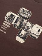 Men's City Printed T-Shirt In Coffee Bean - BROOKLYN INDUSTRIES