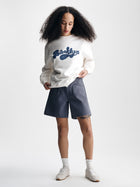 Women's Brooklyn Industries Sweatshirt in Antique White - BROOKLYN INDUSTRIES