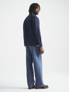 Men's Brooklyn Trucker Jacket in Dark Sapphire - BROOKLYN INDUSTRIES