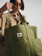 Brooklyn Tote Bag in Khaki