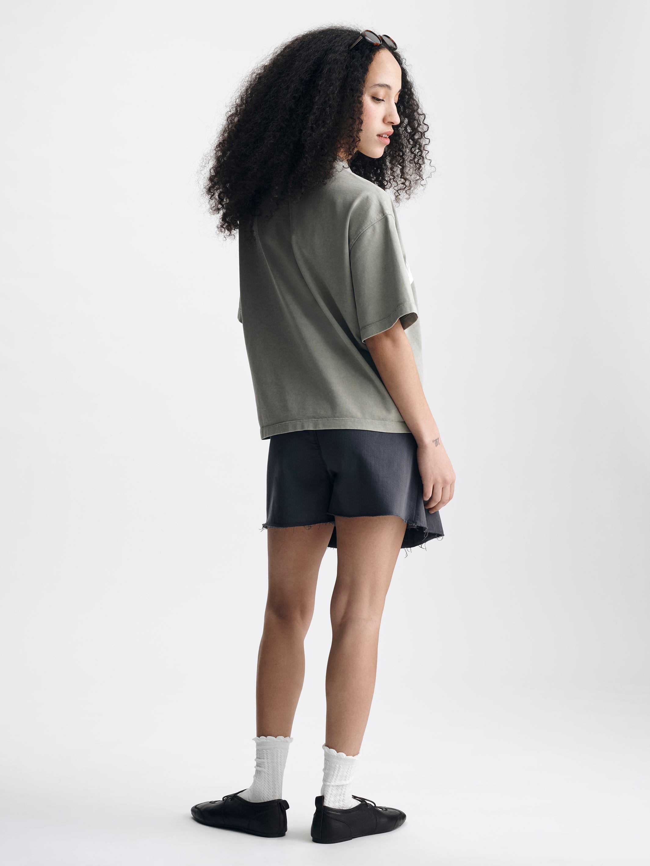 Women's Brooklyn T-Shirt in Shadow - BROOKLYN INDUSTRIES