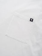 Men's Long Sleeve Pocket T-Shirt In White - BROOKLYN INDUSTRIES