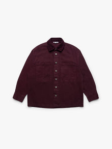 Women's Overshirt in Windsor Wine