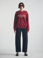 Women's Brooklyn 1988 Sweatshirt in Biking Red - BROOKLYN INDUSTRIES