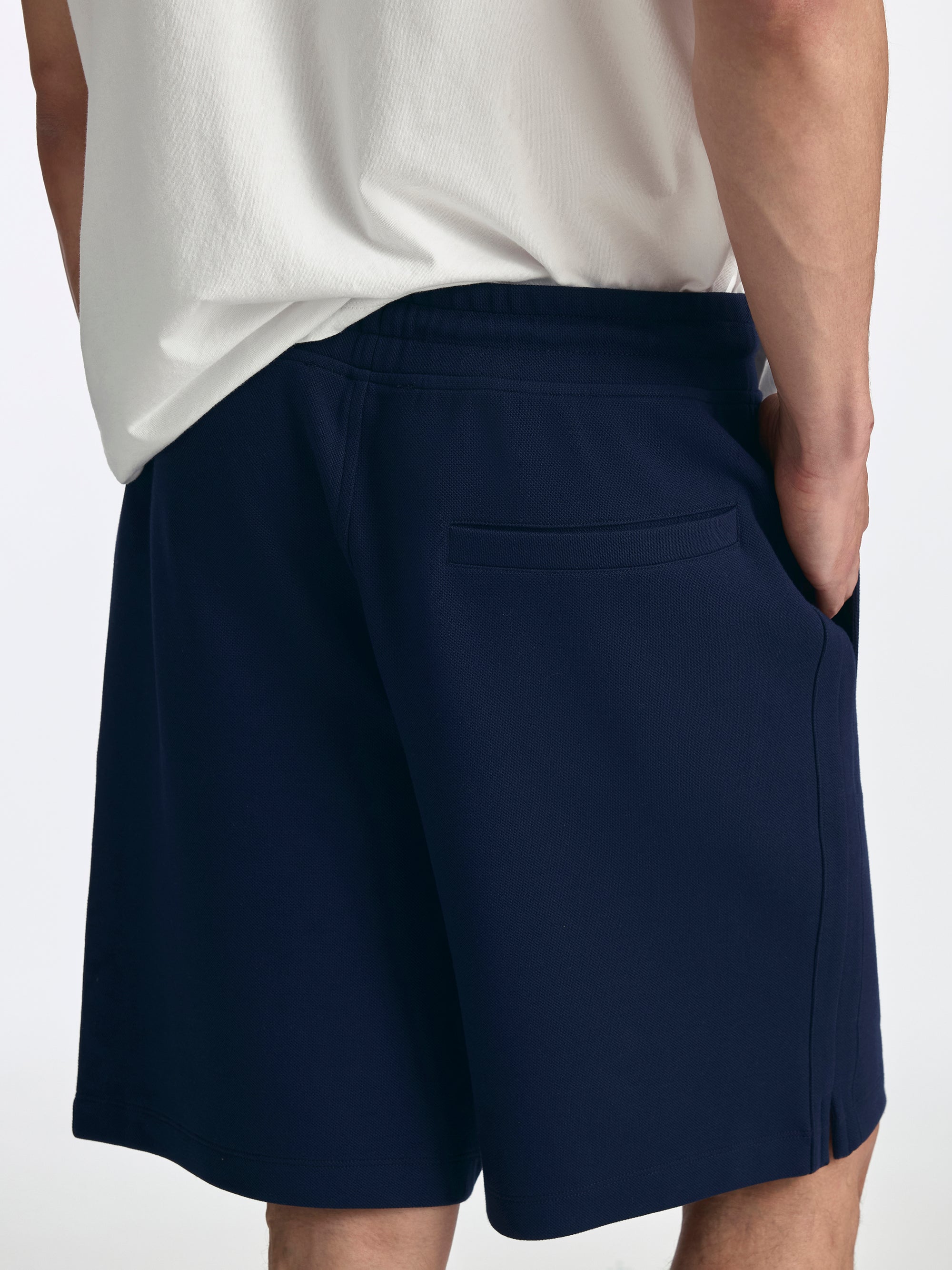 Men's Woven Shorts in Black Iris - BROOKLYN INDUSTRIES