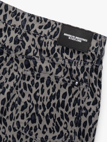 Women's Barrel Pants in Smoke Leo Twill