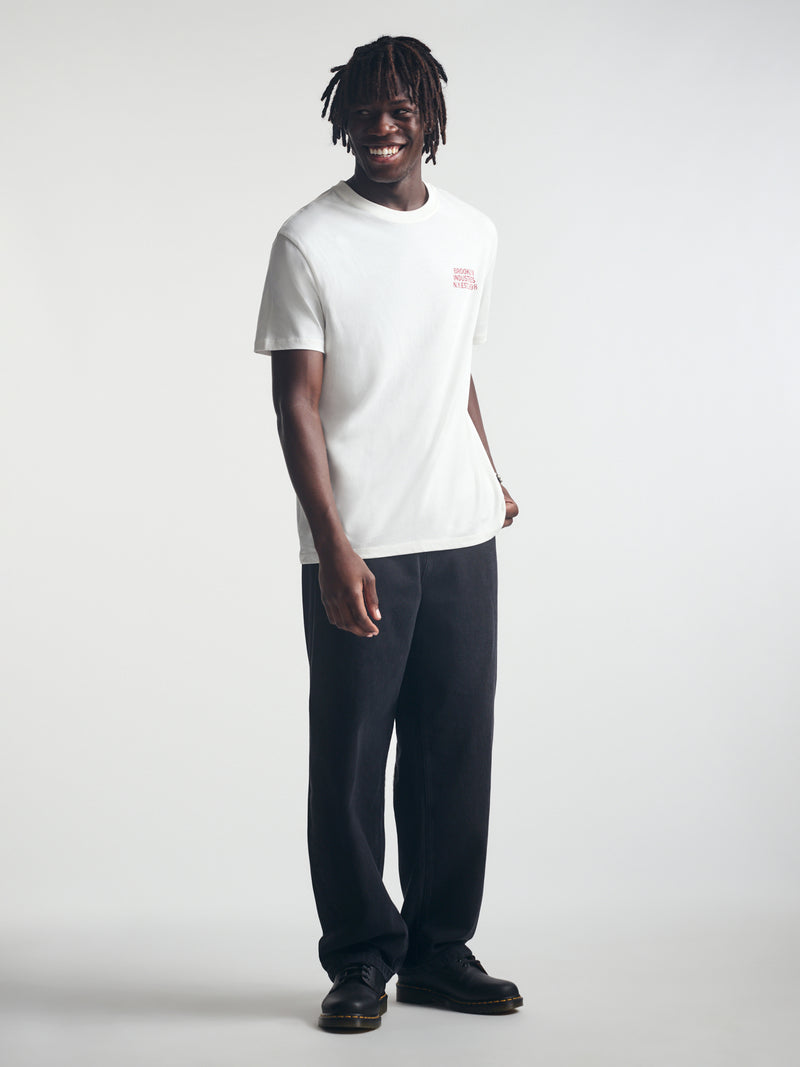 Men's Baggy Jeans in Smoke Street Denim