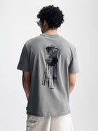 Men's Water Tower T-Shirt in Silent Storm - BROOKLYN INDUSTRIES