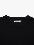 Women's Ribbed Cropped T-Shirt in Black