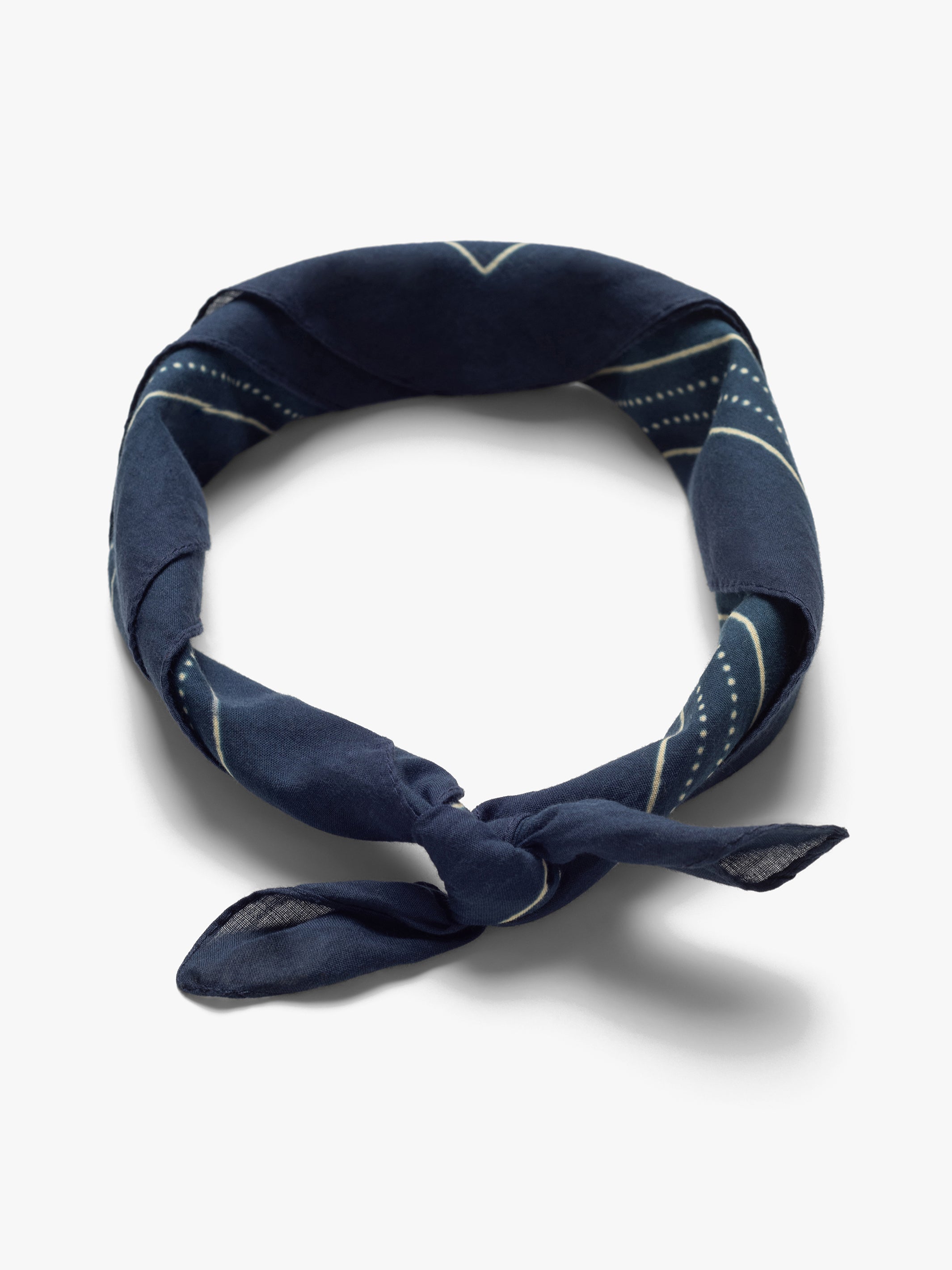 Brooklyn Bandana in Blue Nights - BROOKLYN INDUSTRIES