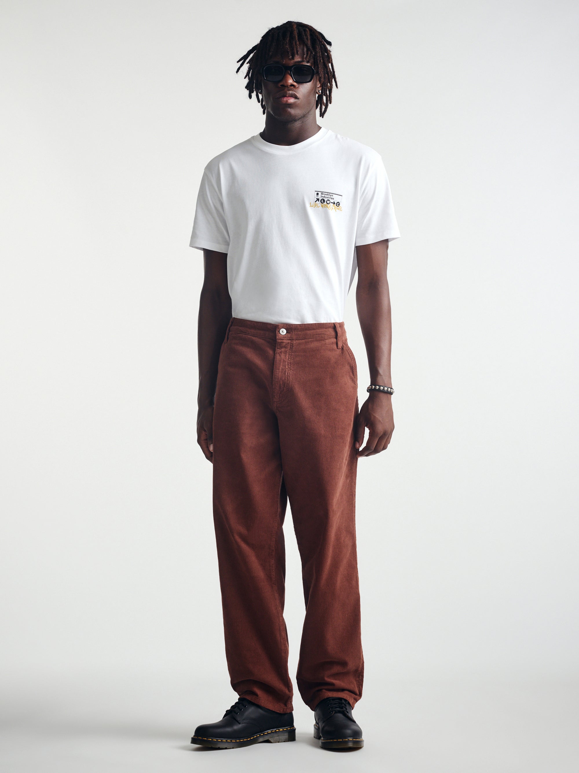 Men's Utility Pants in Potting Soil Cord - BROOKLYN INDUSTRIES