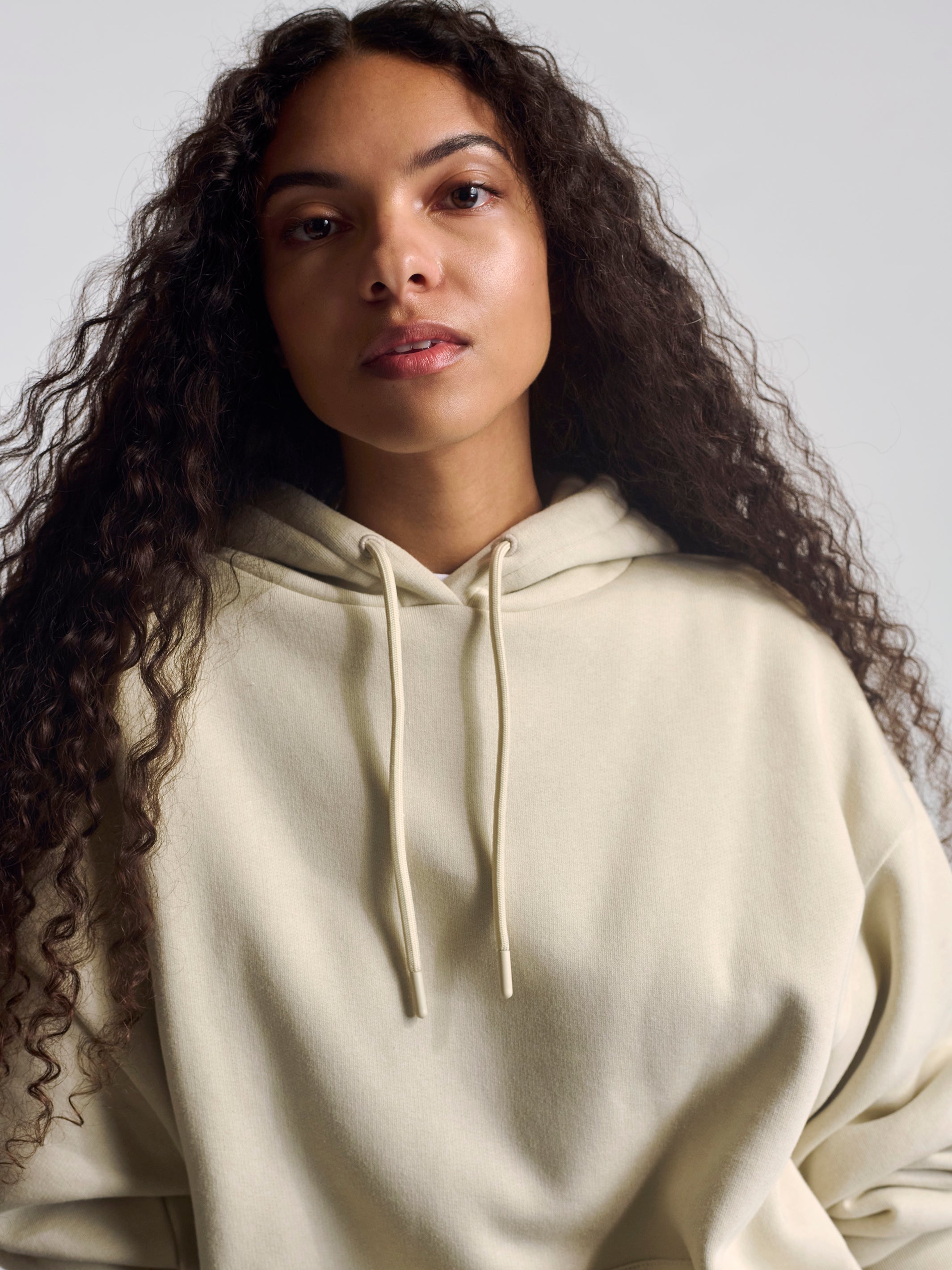 Women's Montrose Hooded Sweatshirt In Pavement - BROOKLYN INDUSTRIES