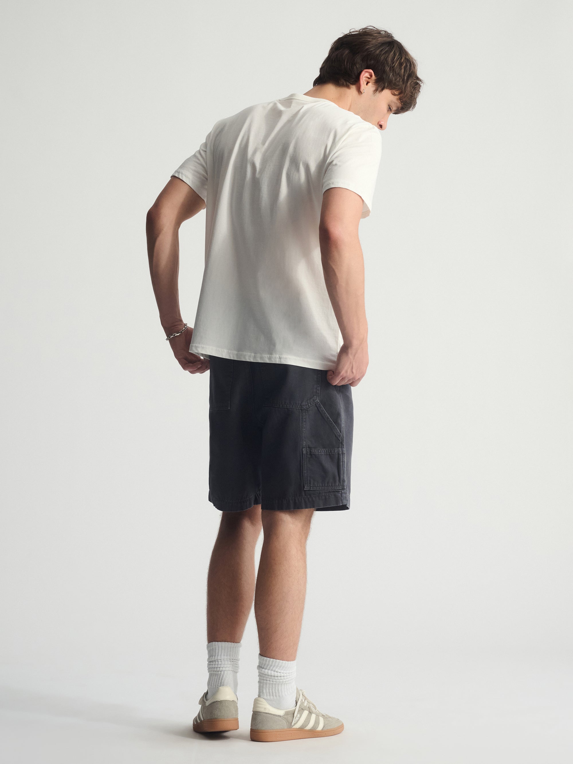 Men's Brooklyn Vintage T-Shirt In Antique White - BROOKLYN INDUSTRIES
