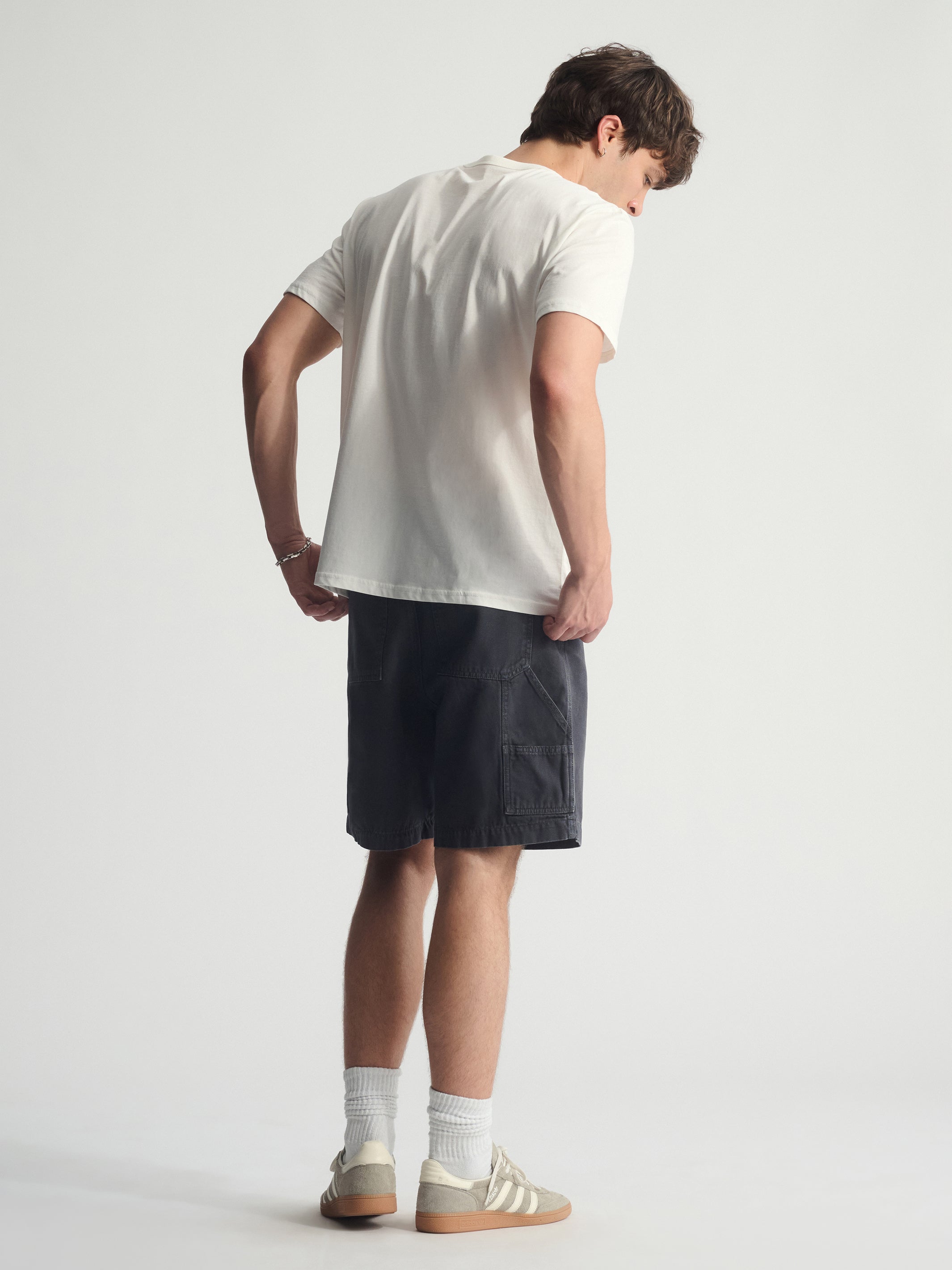 Men's Brooklyn Vintage T-Shirt In Antique White - BROOKLYN INDUSTRIES