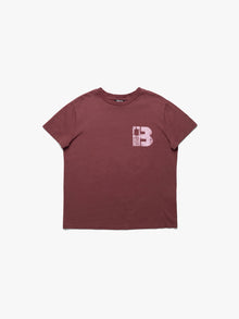 Women's Brooklyn Vintage T-Shirt In Red Mahogany - BROOKLYN INDUSTRIES