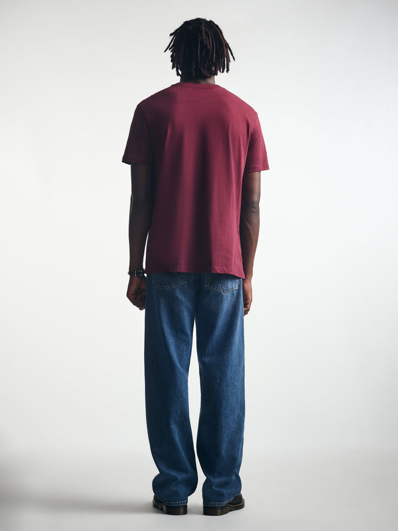 Men's Loose Jeans in Indigo Tinted Street Denim