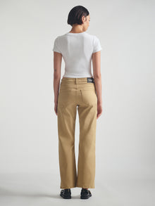 Women's Ribbed Cropped T-Shirt in White