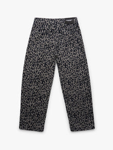 Women's Barrel Pants in Smoke Leo Twill