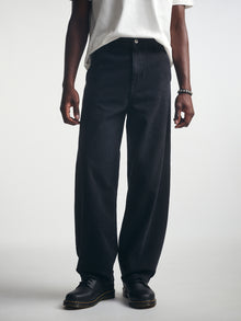 Men's Baggy Jeans in Smoke Street Denim - BROOKLYN INDUSTRIES