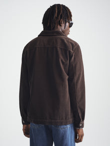 Men's Corduroy Overshirt in After Dark