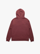 Men's Campus Zip Up Sweatshirt In Brick - BROOKLYN INDUSTRIES