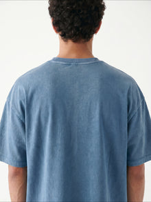 Men's Oversized Brooklyn T-Shirt in Blue Heaven - BROOKLYN INDUSTRIES