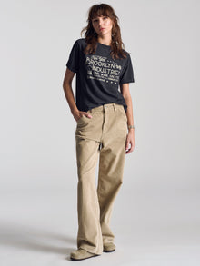 Women's Carpenter Pant In Pure Cashmere Cord - BROOKLYN INDUSTRIES