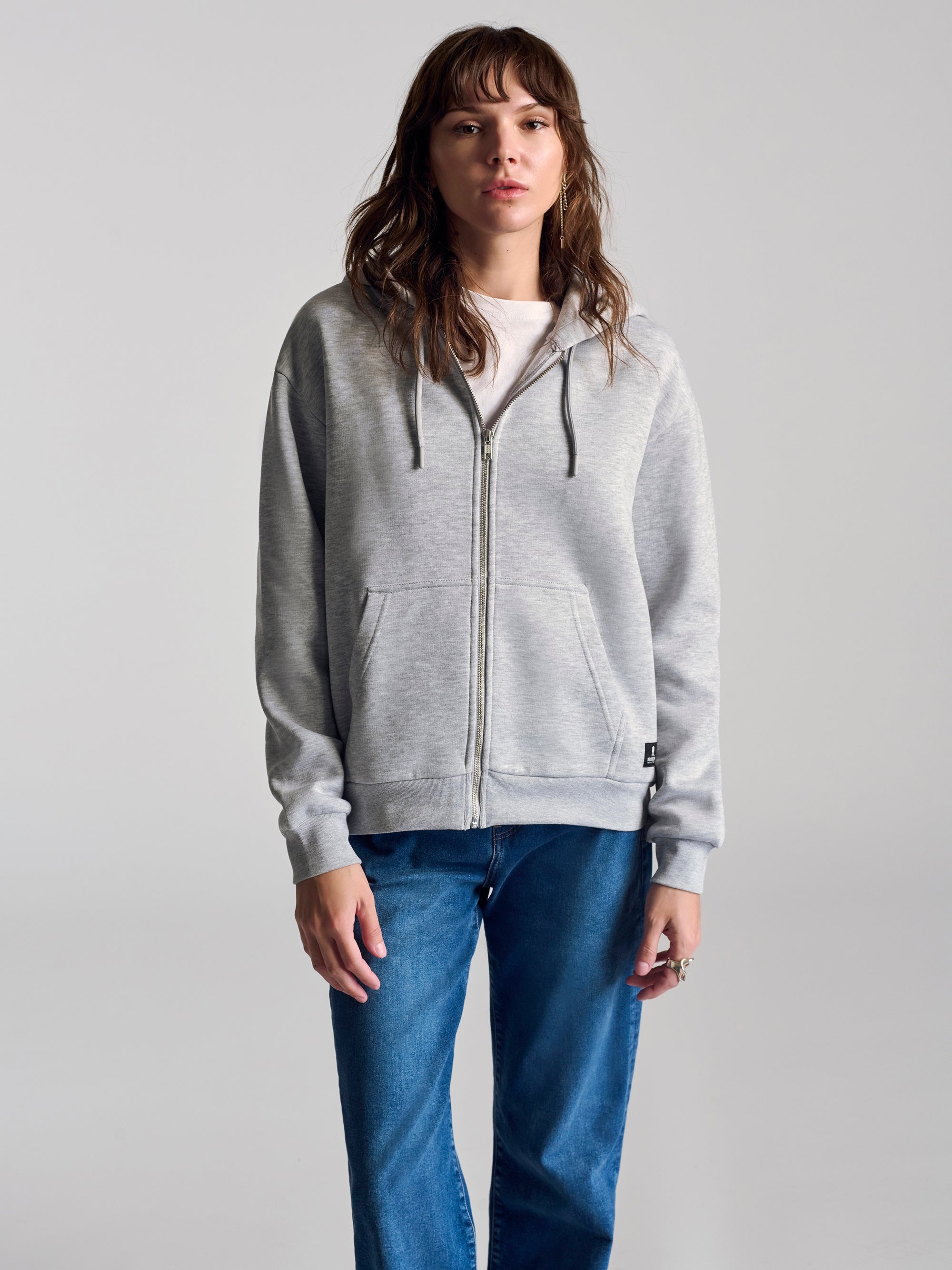 Brooklyn Industries Women's Montrose Zip Up Hooded Sweatshirt In