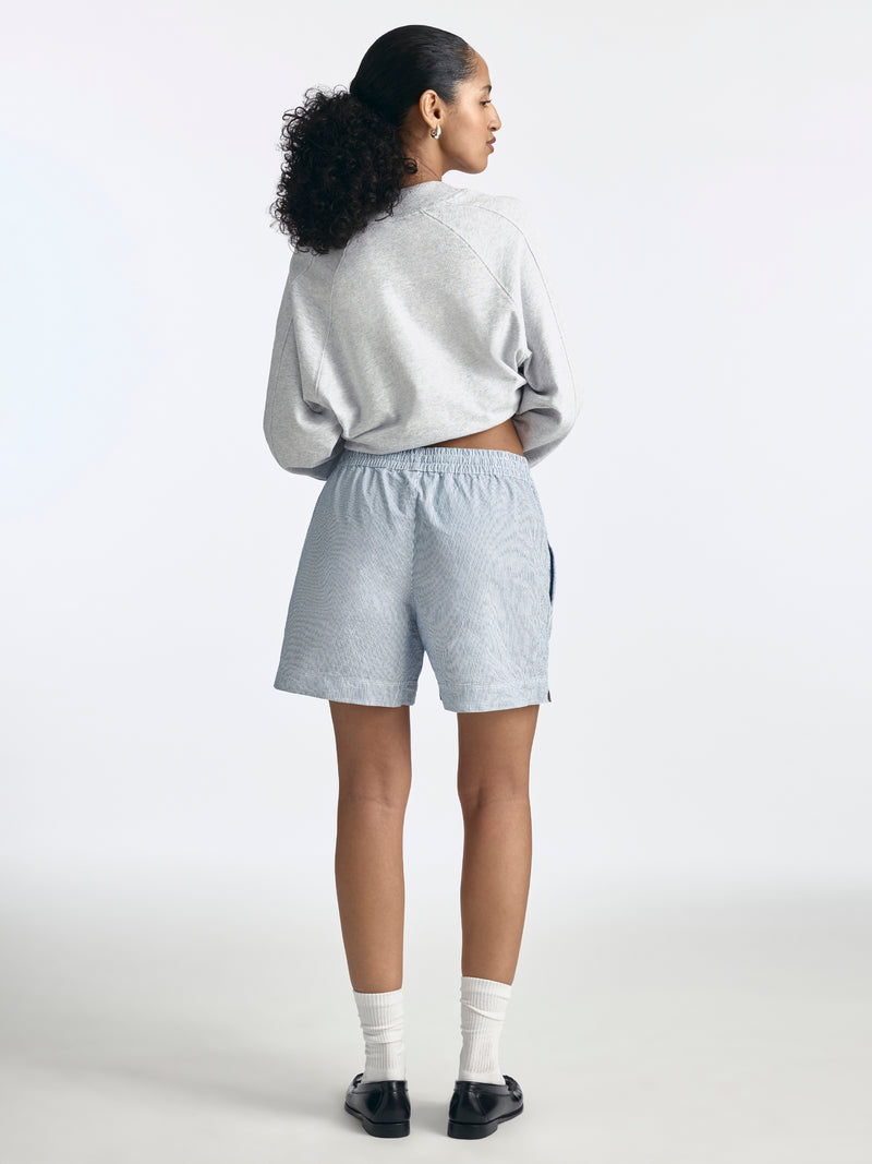 Women's Drawstring Striped Shorts - BROOKLYN INDUSTRIES