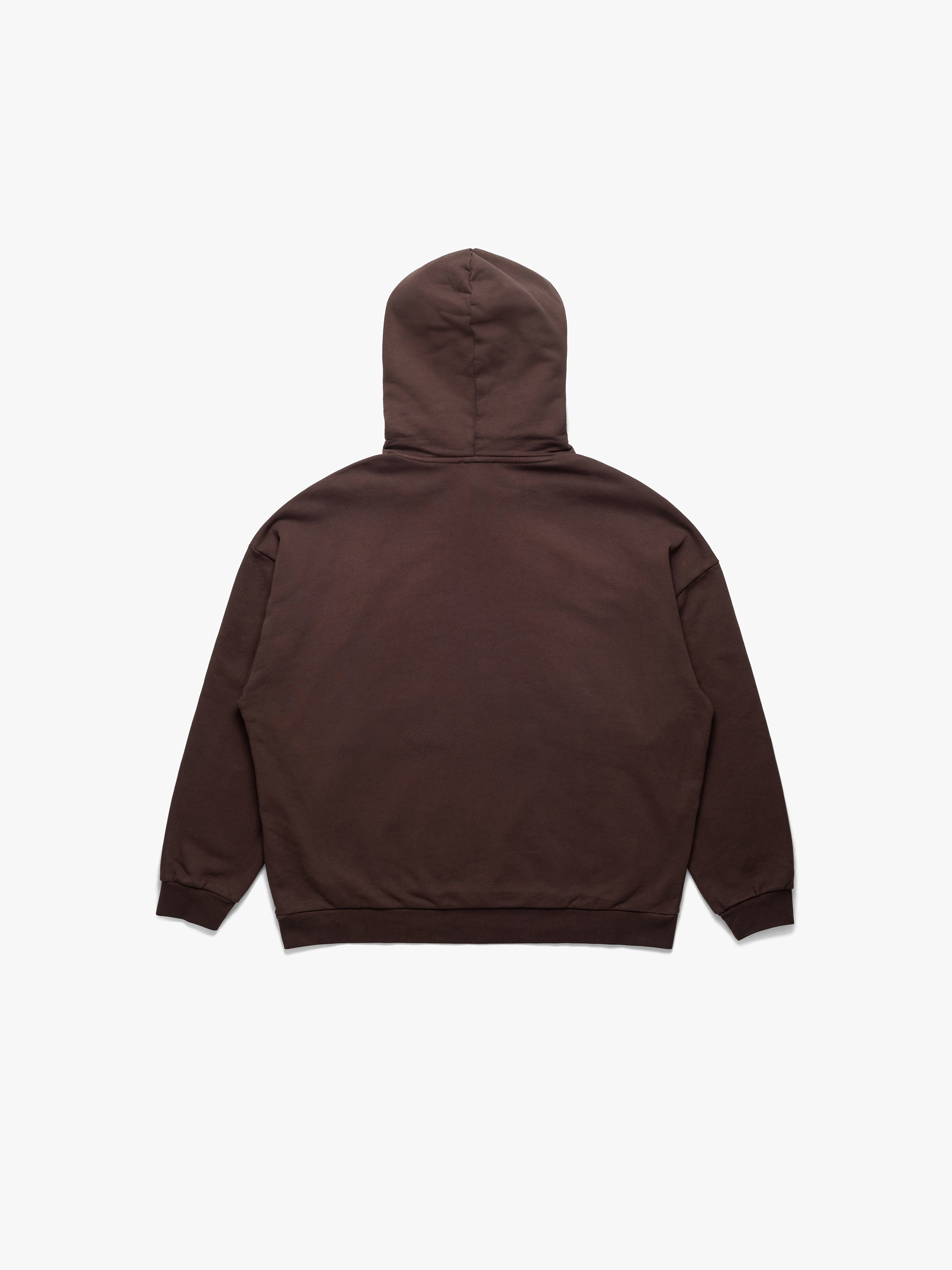 Men's Brooklyn Vintage Hooded Sweatshirt In Coffee Bean - BROOKLYN INDUSTRIES