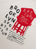 Men's Brooklyn Water Tower T-Shirt In Antique White - BROOKLYN INDUSTRIES