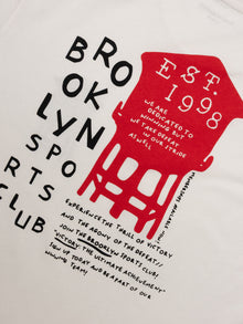 Men's Brooklyn Water Tower T-Shirt In Antique White - BROOKLYN INDUSTRIES