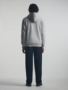 Men's Brooklyn Zip-Up Hoodie in Mid Grey Melange - BROOKLYN INDUSTRIES