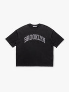 Men's Brooklyn Acid Washed T-Shirt in Black
