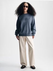 Women's Brooklyn Sweatshirt in Folkstone - BROOKLYN INDUSTRIES