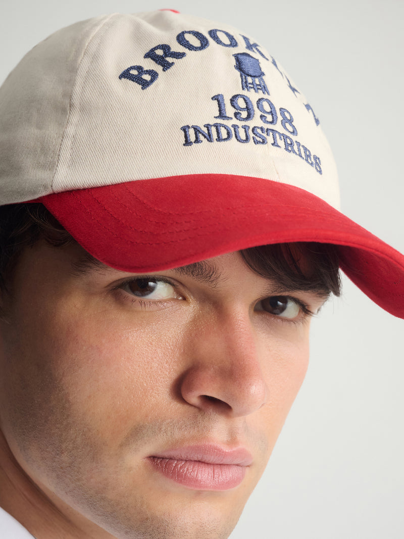 Brooklyn BKI 1998 Cap in True Red