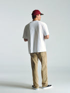 Men's Short Sleeve Pocket T-Shirt In White - BROOKLYN INDUSTRIES