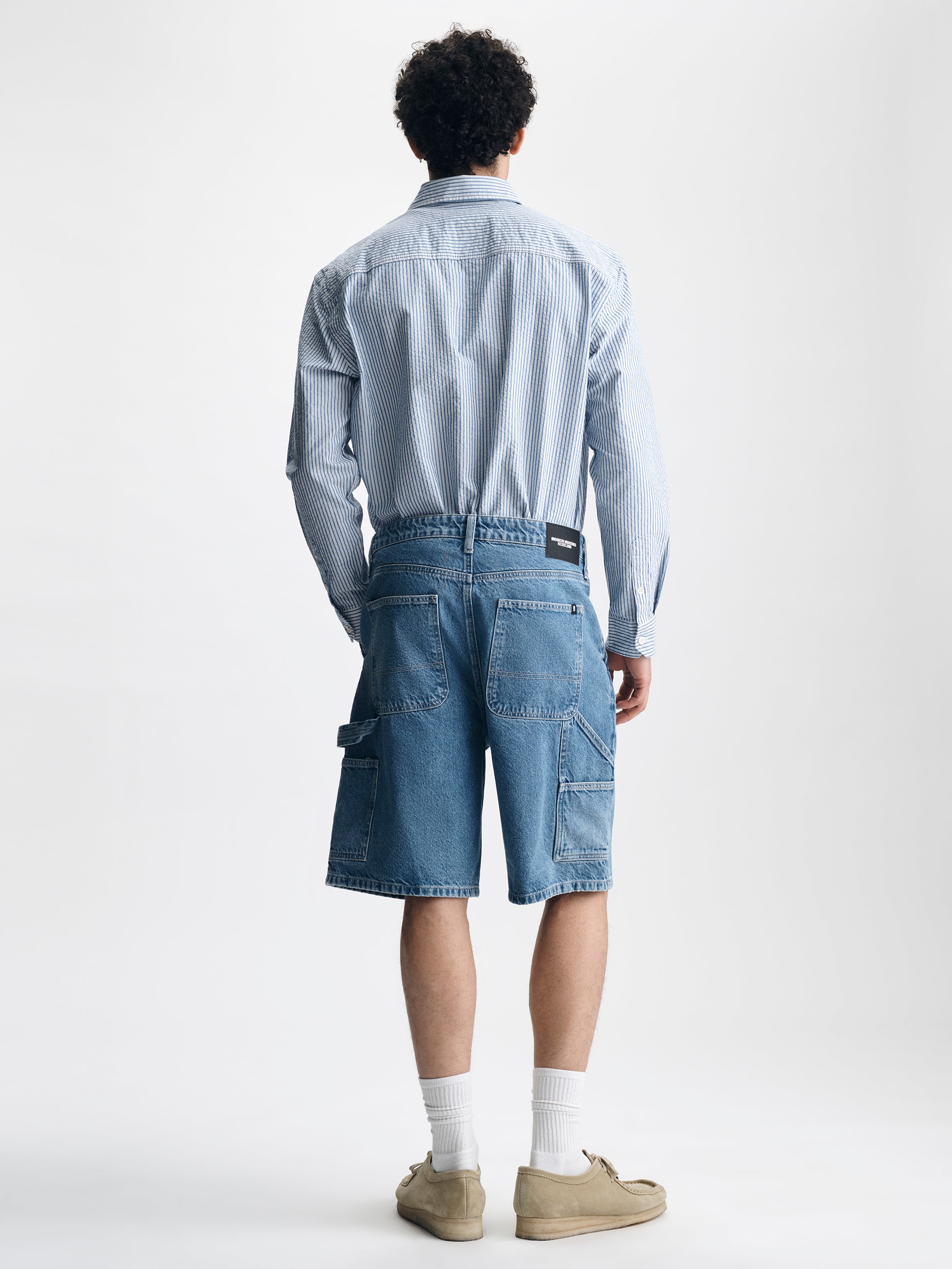 Brooklyn Industries Men's Williamsburg Carpenter Shorts in Mid