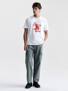 Men's Brooklyn Sound T-Shirt in White - BROOKLYN INDUSTRIES