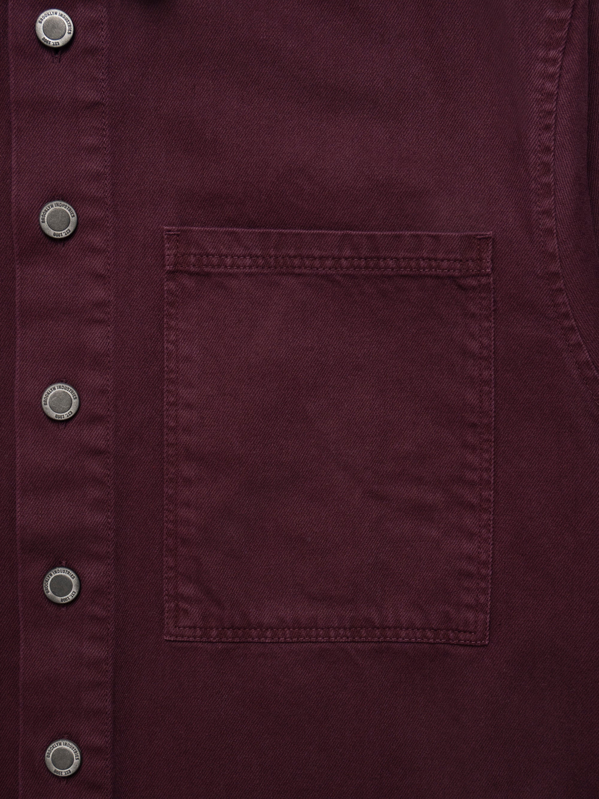 Women's Overshirt in Windsor Wine