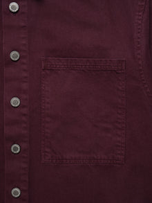 Women's Overshirt in Windsor Wine